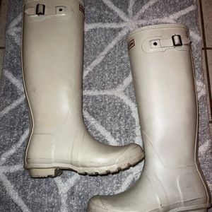 Tall Glossy Hunter Boots